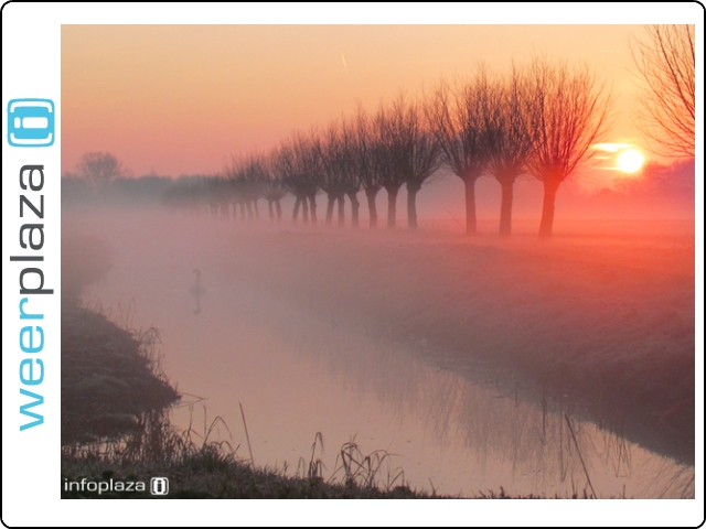 Zonsopkomsten waren soms fantastisch Zonsopkomsten waren soms fantastisch