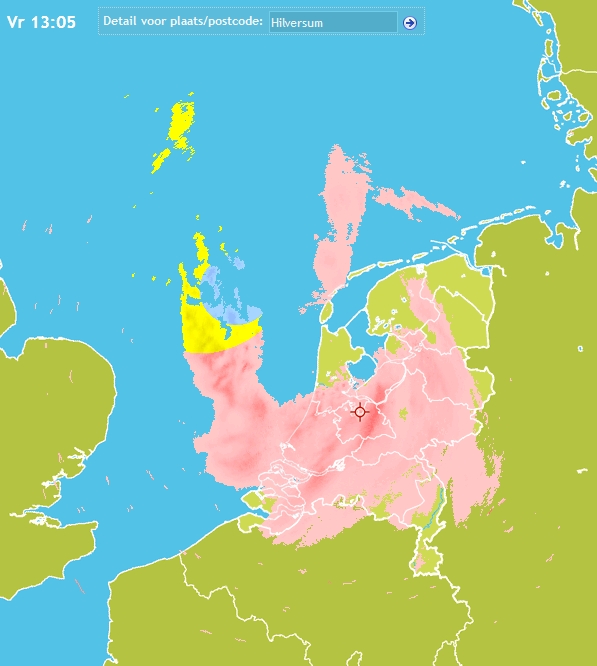 De sneeuwradar: zwaarste sneeuwval in Utrecht en Zuid-Holland De sneeuwradar: zwaarste sneeuwval in Utrecht en Zuid-Holland