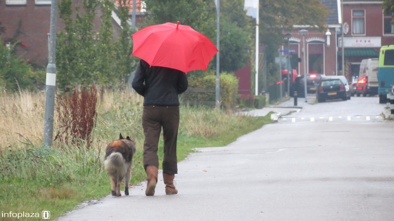 Hondenweer was het vanochtend en de afgelopen dagen Hondenweer was het vanochtend en de afgelopen dagen