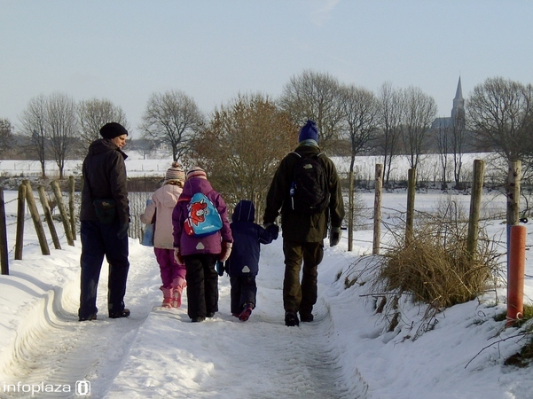 Een pak sneeuw is altijd welkom (foto T Block) Een pak sneeuw is altijd welkom (foto T Block)