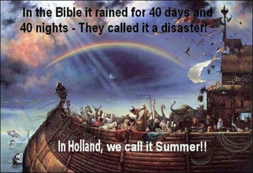 De tragiek van de Nederlandse zomer. De tragiek van de Nederlandse zomer.
