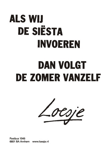 Loesje treedt dwingend op Loesje treedt dwingend op