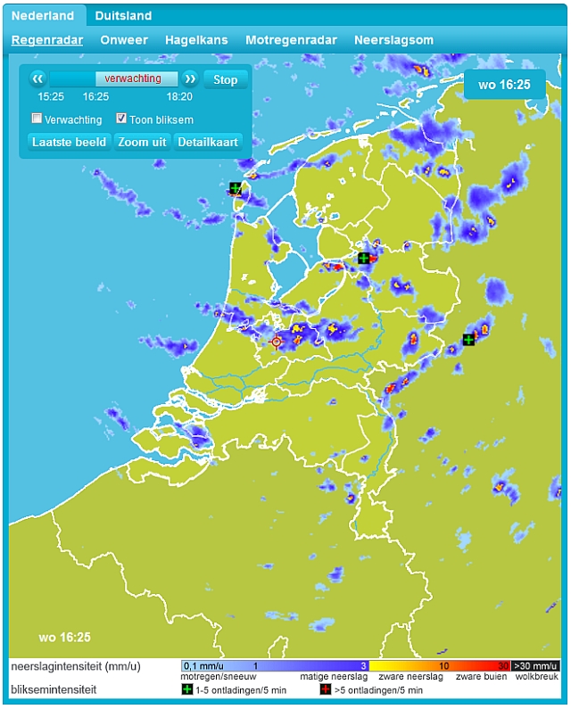 Voorbeeld van de continue vernieuwingen. Binnenkort lanceert Weerplaza een vernieuwde Regenradarpagina. Voorbeeld van de continue vernieuwingen. Binnenkort lanceert Weerplaza een vernieuwde Regenradarpagina.