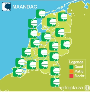 Maandag: perfecte dag voor een BBQ Maandag: perfecte dag voor een BBQ