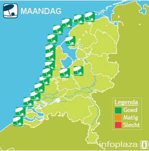 Maar eerst maandag heerlijk naar het strand Maar eerst maandag heerlijk naar het strand