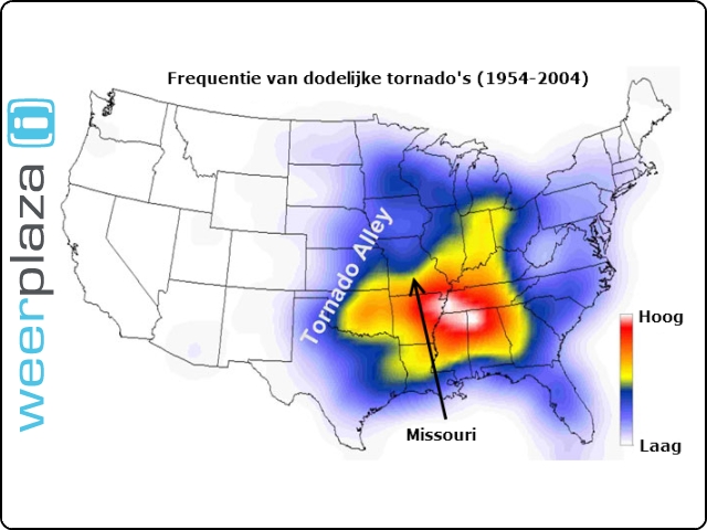 Waar Komen De Meeste Tornados Voor