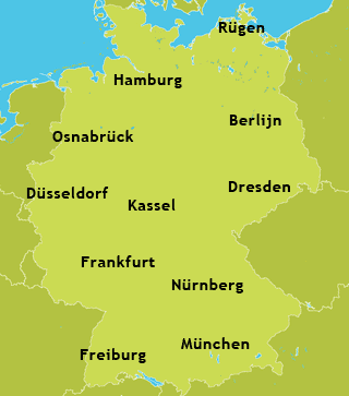 Kies regio Duitsland