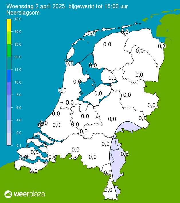 neerslagsom vandaag