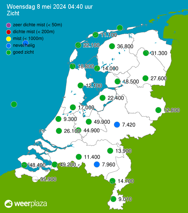 Weersverwachting voor de Roerstreek – Limburg